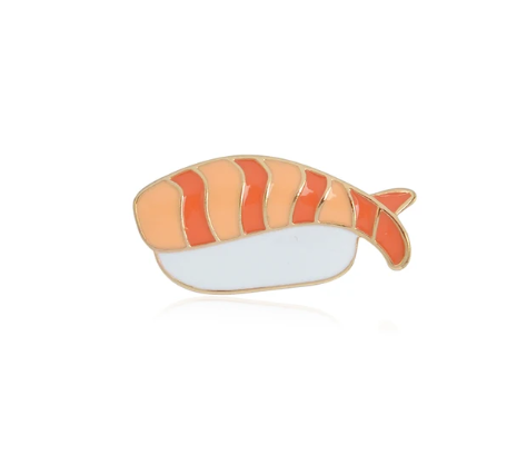 Shrimp Sushi Brooch - Grade B