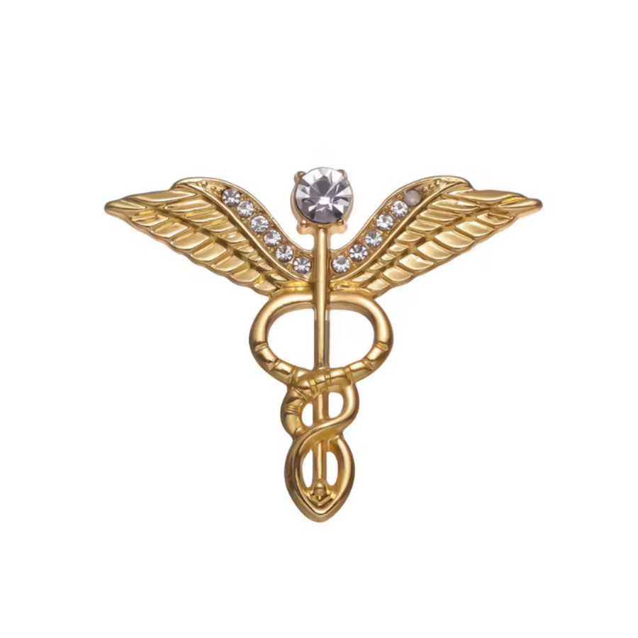 The Caduceus - Gold