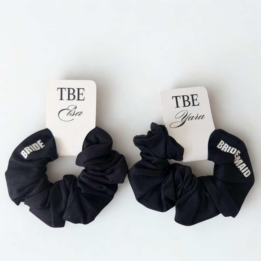 Bride & Bridesmaid Oysho Scrunchies - Set of 2