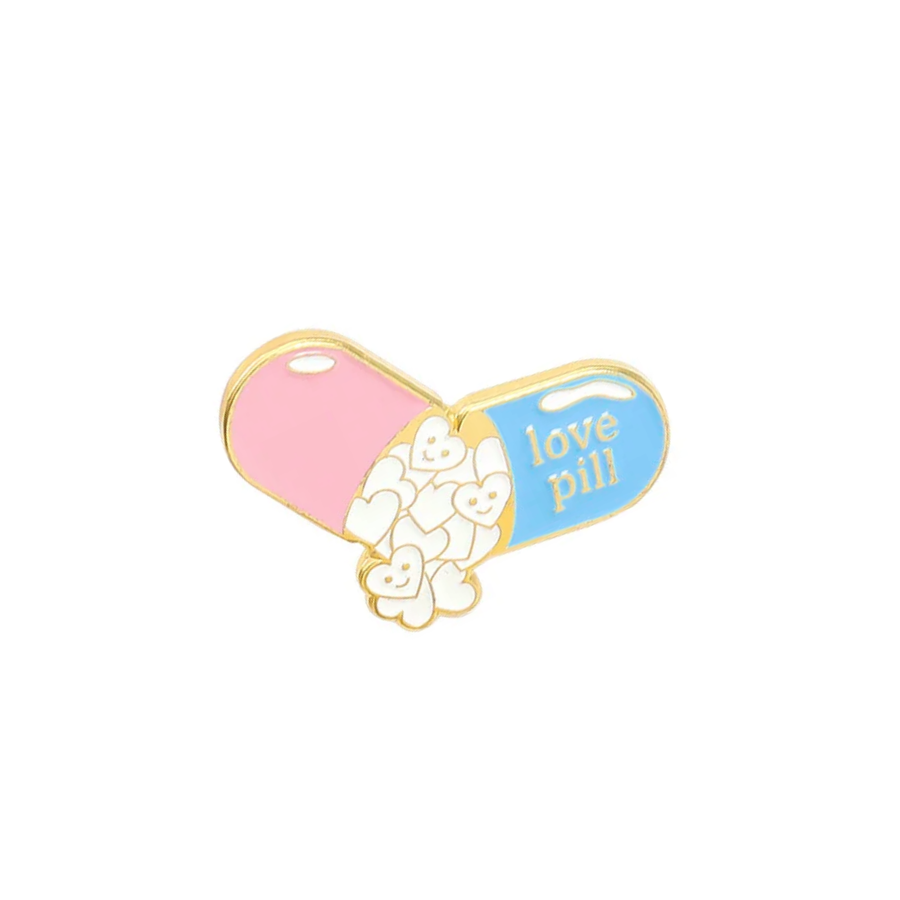 Pink & Blue Love Pill