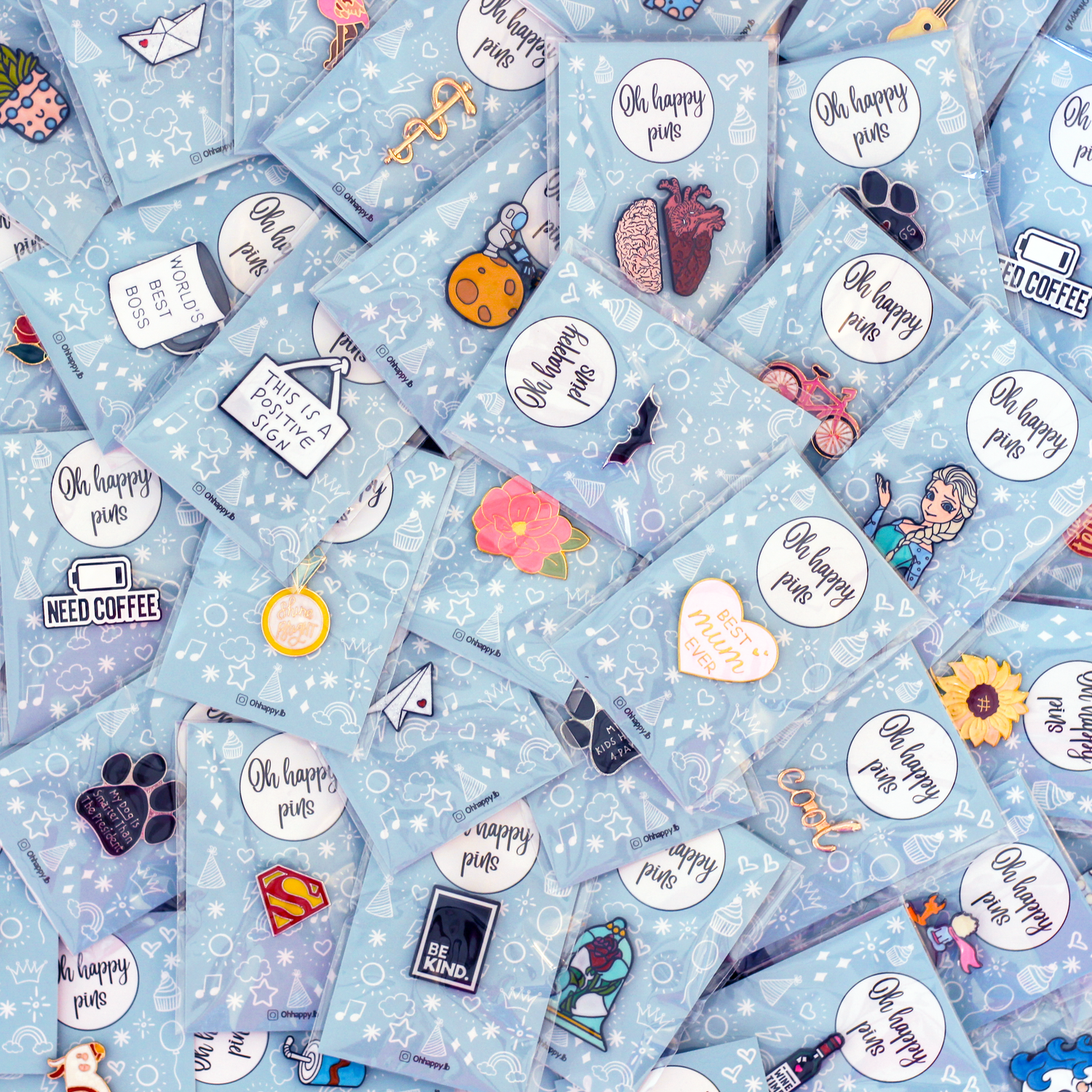 All pins