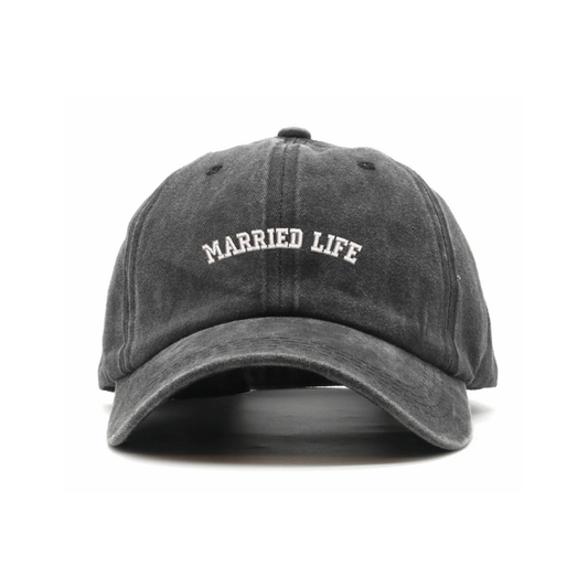 Married Life Embroidered Cap