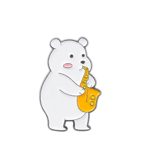 Famous Bear Plays The Sax