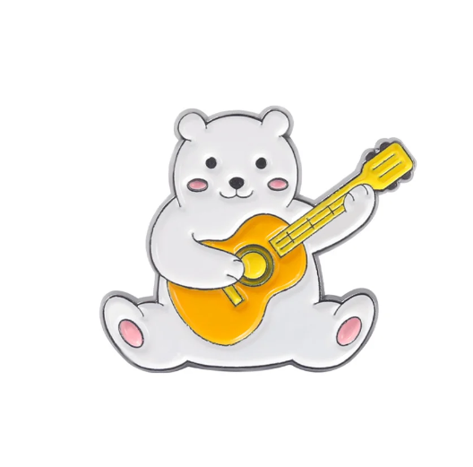 Famous Bear Plays The Guitar
