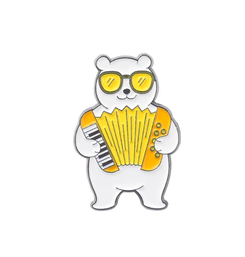 Famous Bear Plays The Accordeon