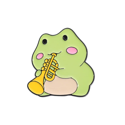 Famous Frog Plays The Trumpet
