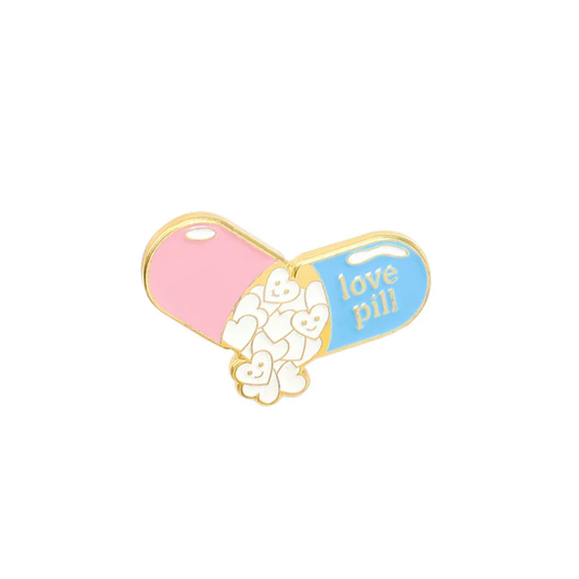 Pink & Blue Love Pill